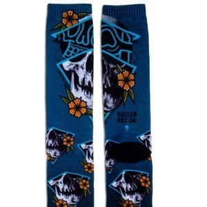 New Sullen Clothing Rigoni Socks Tattoo Art Skull